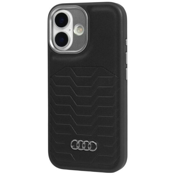 199586_3 Audi GT Synthetic Leather MagSafe case for iPhone 17 - blackeng