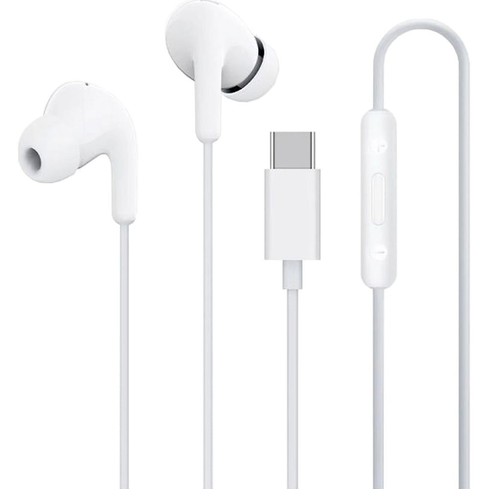 Xiaomi BHR8931GL In-Ear Wired Headphones USB-C with Remote Control - Whiteeng