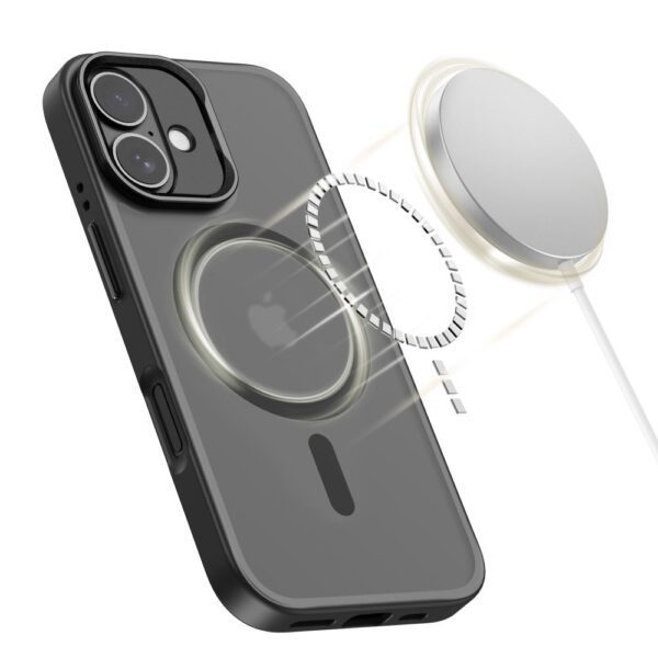 Tech-Protect MagStand MagSafe case for iPhone 17 - matte blackeng
