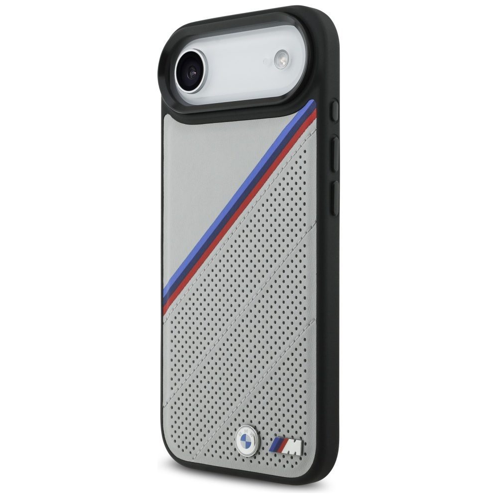 199727_2 BMW M Tricolor Metal Logo MagSafe Case for iPhone 17 Air - Grayeng