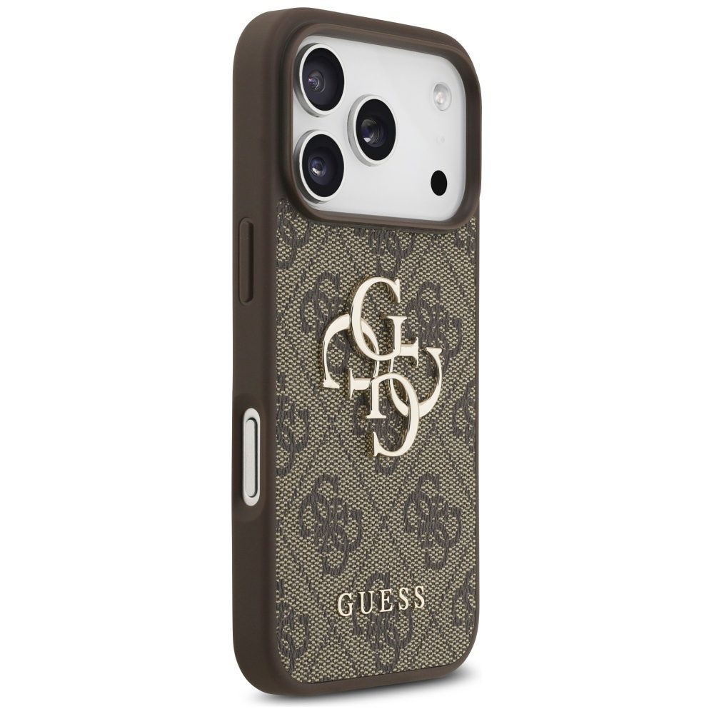 Guess 4G Big Logo Case for iPhone 17 Pro - Browneng