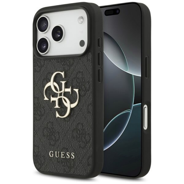 Guess 4G Big Logo Case for iPhone 17 Pro - Blackeng