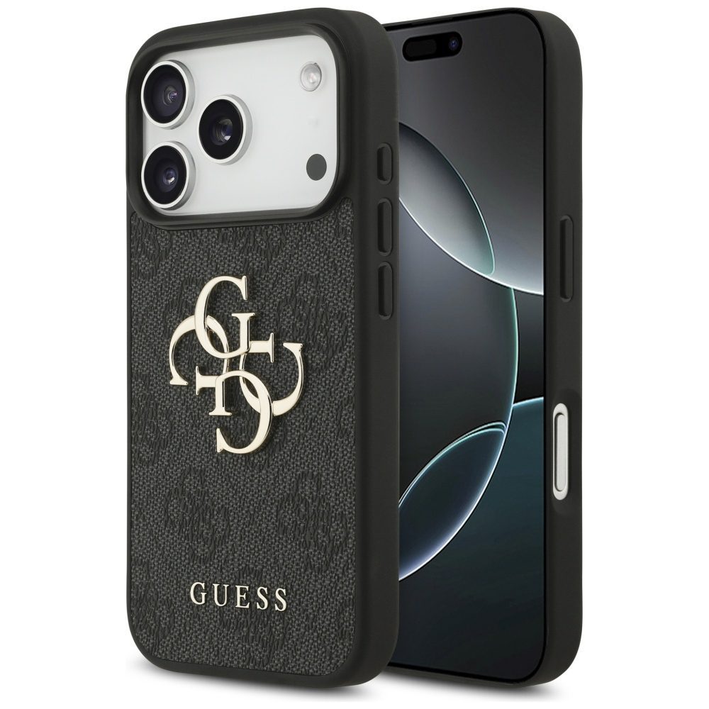 Guess 4G Big Logo Case for iPhone 17 Pro - Blackeng
