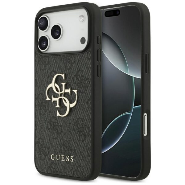 Guess 4G Big Logo Case for iPhone 17 Pro Max - Blackeng