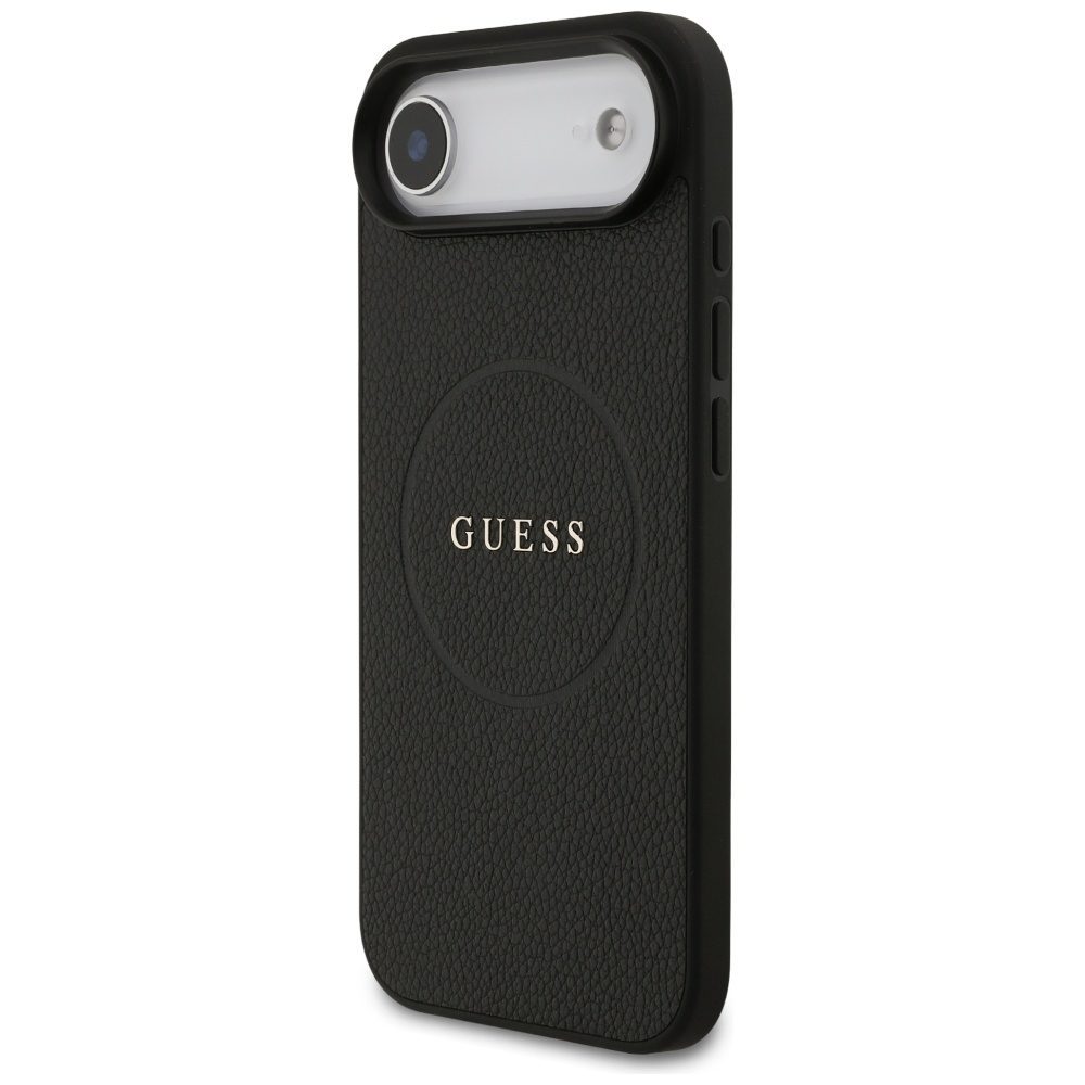 Guess Grained Ring MagSafe case for iPhone 17 Air - blackeng