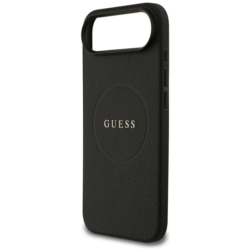 Guess Grained Ring MagSafe case for iPhone 17 Air - blackeng