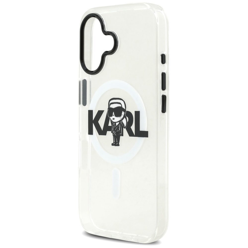 199786_6 Karl Lagerfeld IML Karl Sketch Logo MagSafe Case for iPhone 17 - Transparenteng