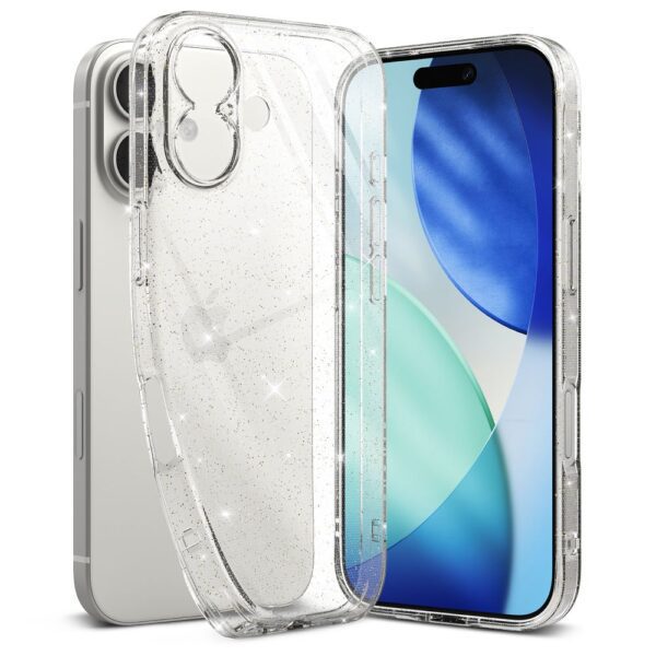 CREATOR: gd-jpeg v1.0 (using IJG JPEG v62), quality = 80 Ringke Air iPhone 17 Case - Clear Glittereng