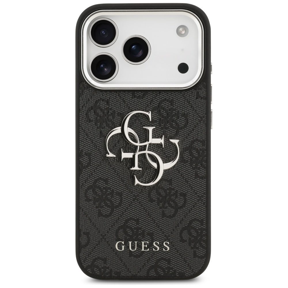 199885_3 Etui Guess 4G Big 4G Classic Logo do iPhone 17 Pro - czarnepol
