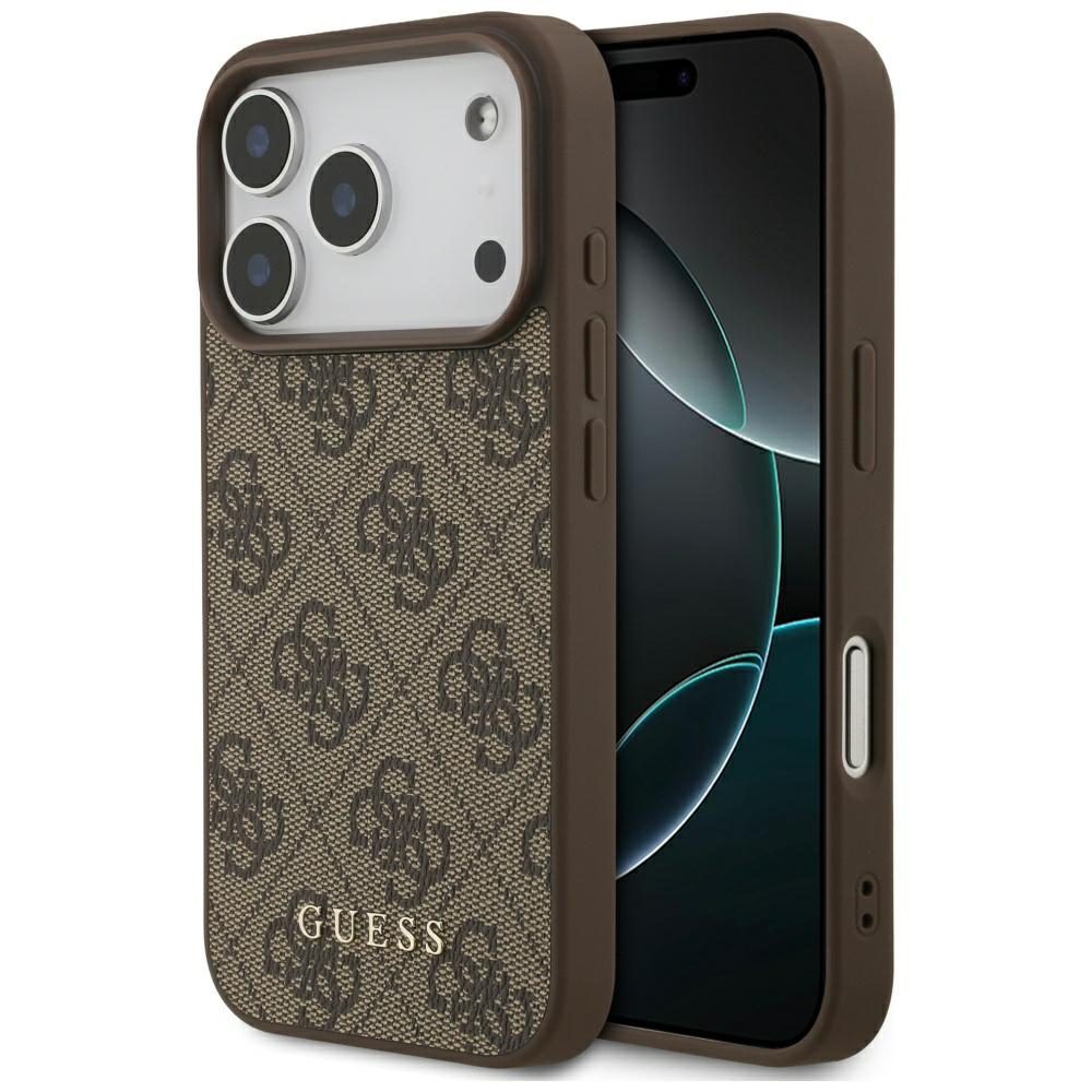 Guess 4G Classic Case for iPhone 17 Pro - Browneng