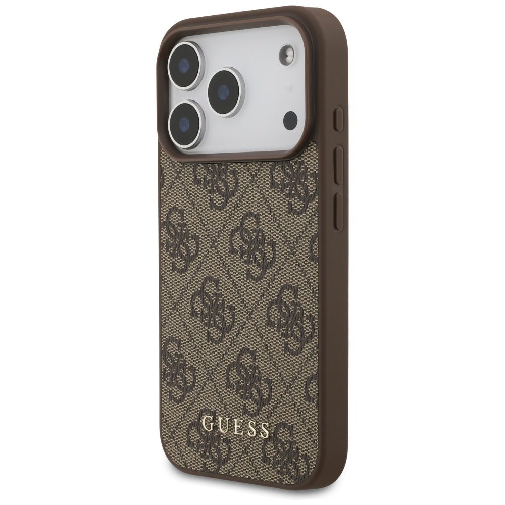 Guess 4G Classic Case for iPhone 17 Pro - Browneng