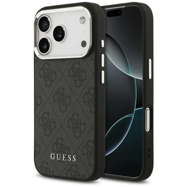 Guess 4G Classic Logo MagSafe case for iPhone 17 Pro - blackeng