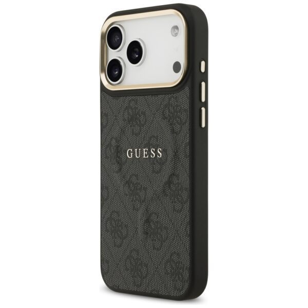 199915_2 Etui Guess 4G PU Classic Logo MagSafe na iPhone 17 Pro Max - czarnepol