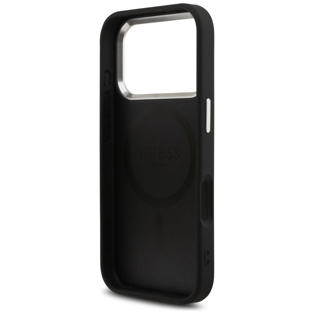 199925_7 Guess 4G Triangle Logo MagSafe case for iPhone 17 Pro - blackeng