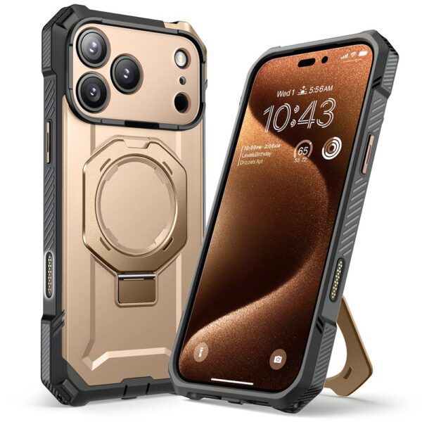 CREATOR: gd-jpeg v1.0 (using IJG JPEG v62), quality = 80 Supcase UB Grip Mag MagSafe Case for iPhone 17 Pro - Goldeng
