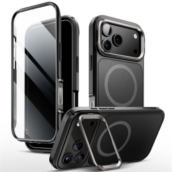 Supcase IBLSN Ares Flip Mag MagSafe Case for iPhone 17 Pro - Blackeng