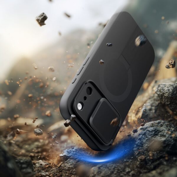 CREATOR: gd-jpeg v1.0 (using IJG JPEG v62), quality = 80 Tech-Protect Kevlar Aura MagSafe Case for iPhone 17 Pro Max - Blackeng