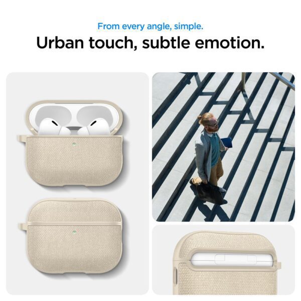 CREATOR: gd-jpeg v1.0 (using IJG JPEG v62), quality = 80 Spigen Urban Fit Case for AirPods 3 - Beigeeng