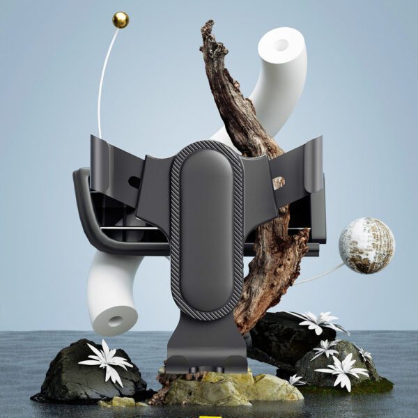 Dudao gravitational smartphone holder black (F7s)eng