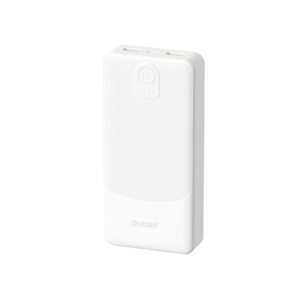 Powerbank Dudao K10 10000mAh 2.4A 2 x USB-A - whiteeng