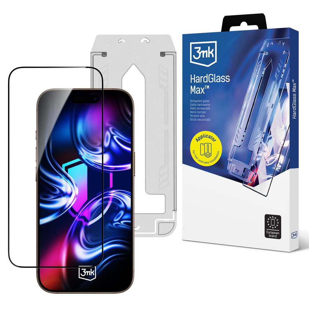 3mk Hardglass Max Tempered Glass for iPhone 17 Pro Maxeng