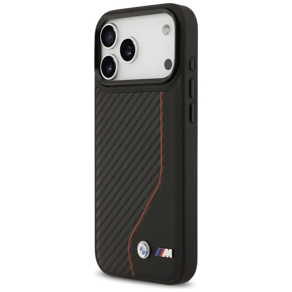 BMW M Carbon Line & Logo MagSafe Case for iPhone 17 Pro Max - Redeng