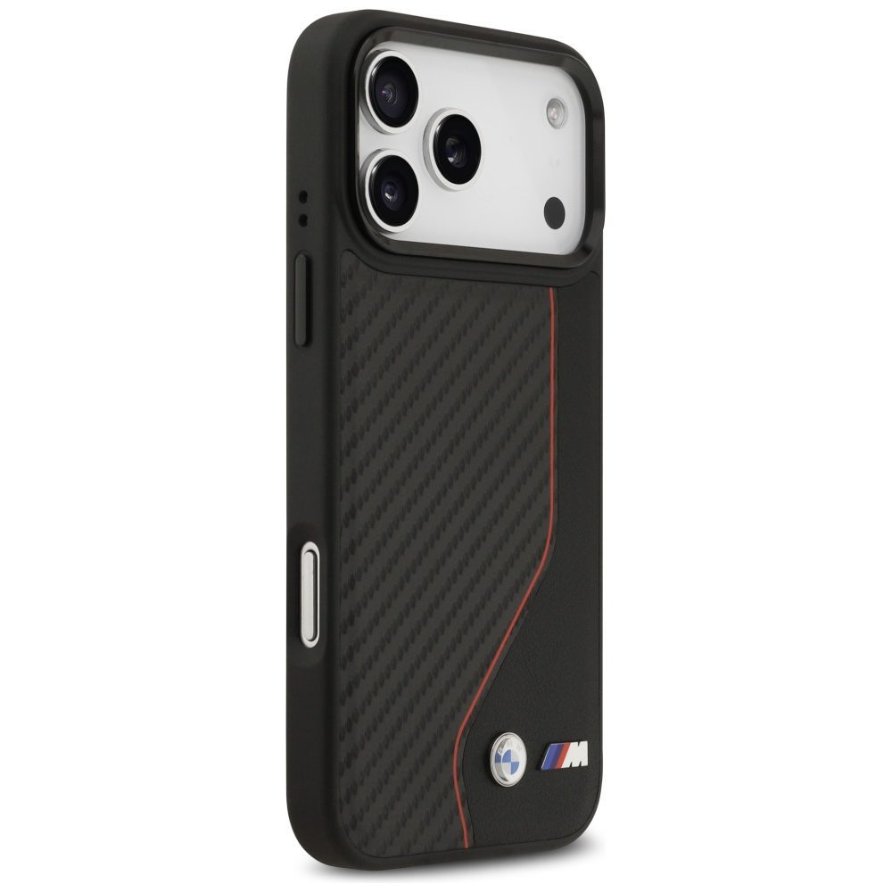 BMW M Carbon Line & Logo MagSafe Case for iPhone 17 Pro Max - Redeng