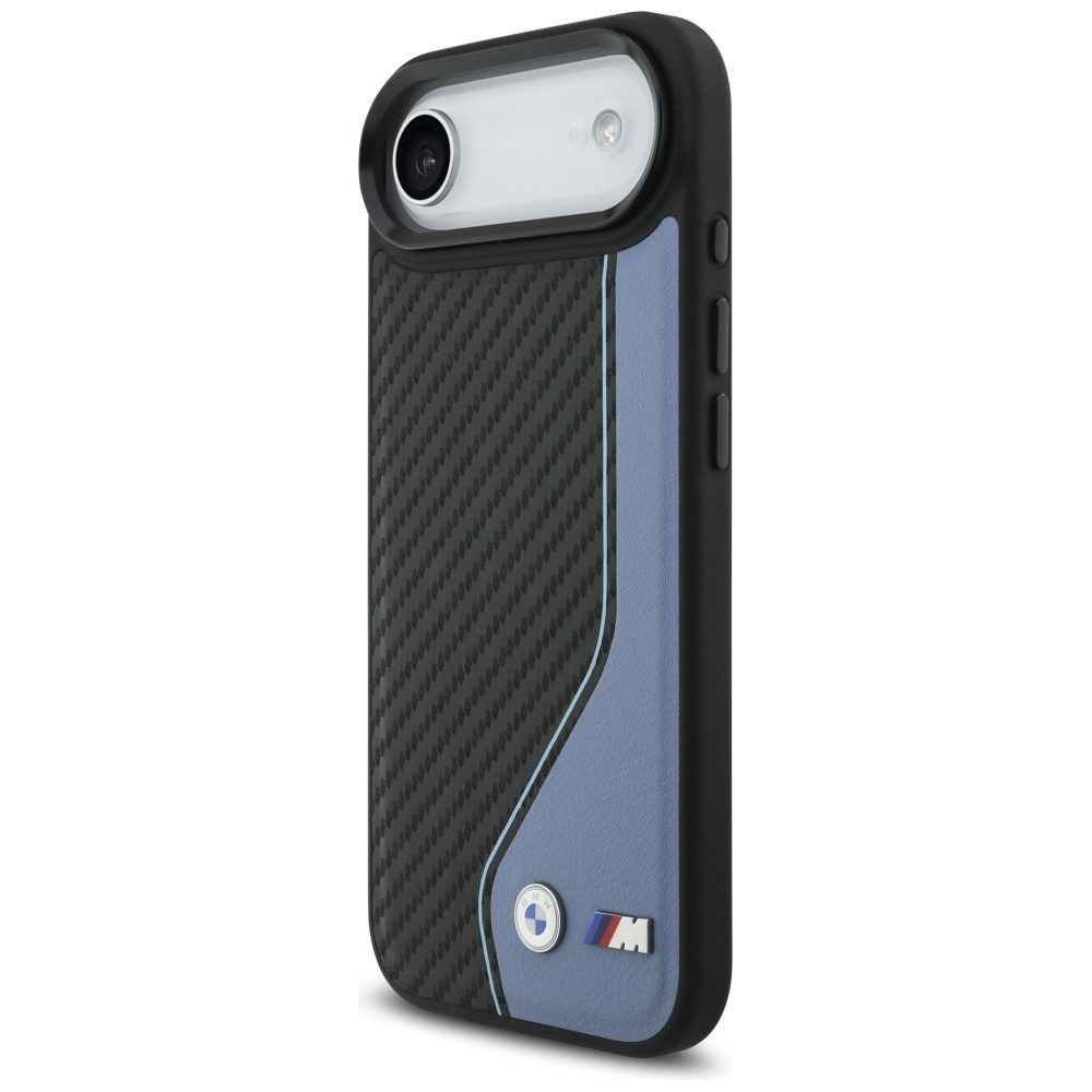 BMW M Carbon Logo MagSafe iPhone Air Case - Blueeng