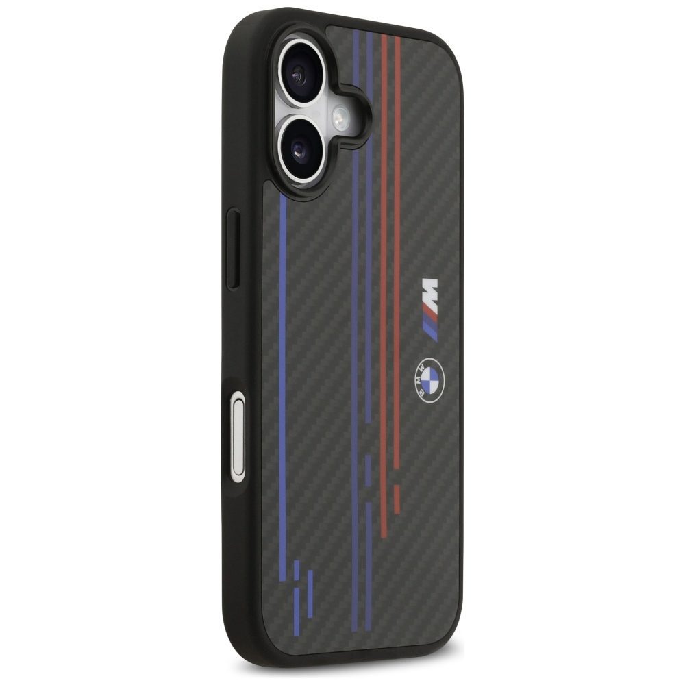 BMW M Kevlar Lines & Logo MagSafe Case for iPhone 17 - Blackeng