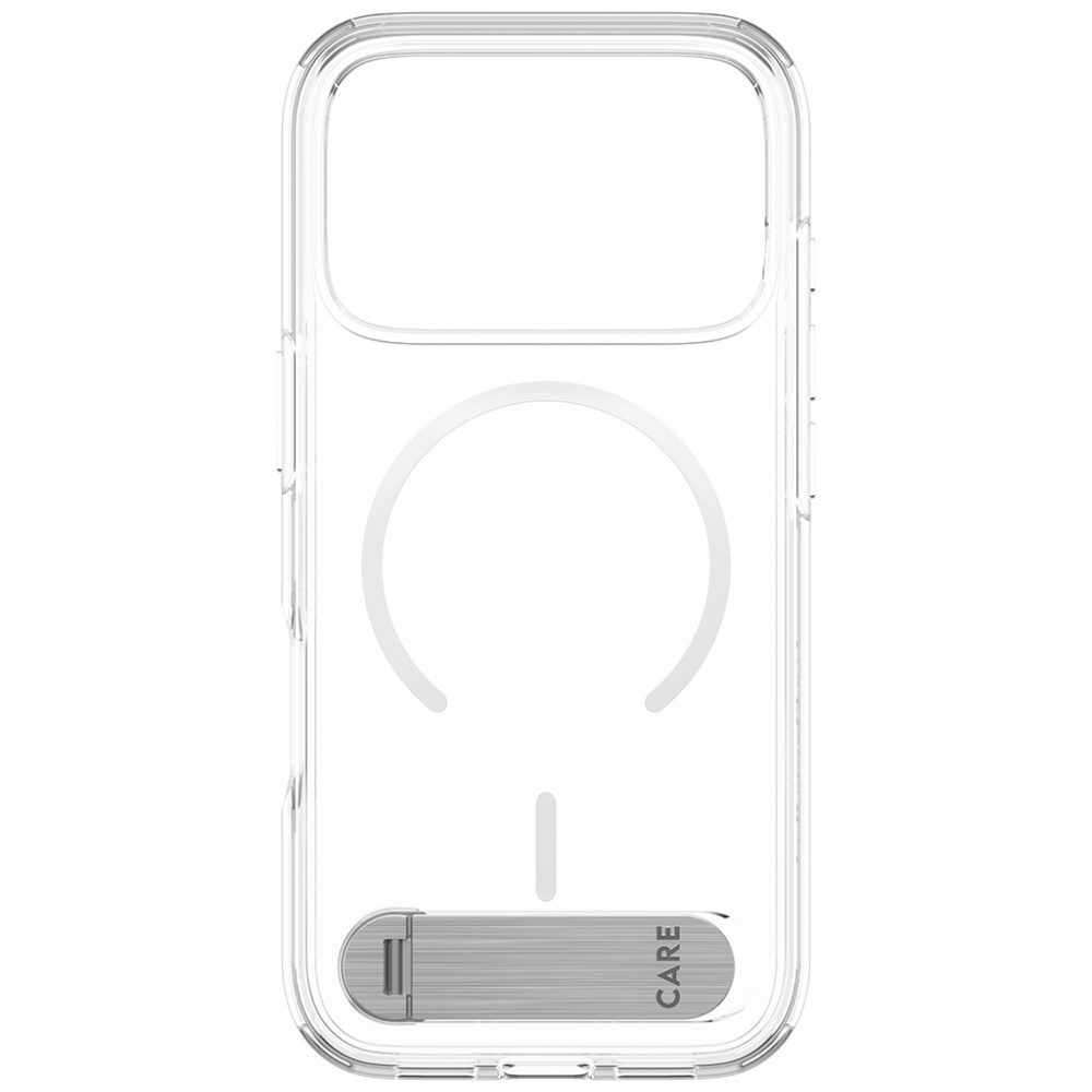 200676_3 CARE by PanzerGlass Feature Case w. Kickstand MagSafe for iPhone 17 Pro - Cleareng