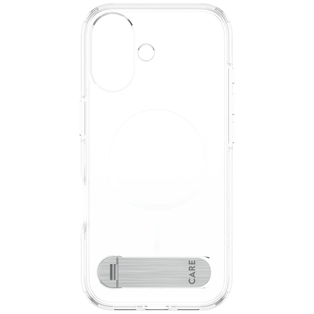 CARE by PanzerGlass Feature Case w. Kickstand MagSafe for iPhone 17 - Transparenteng