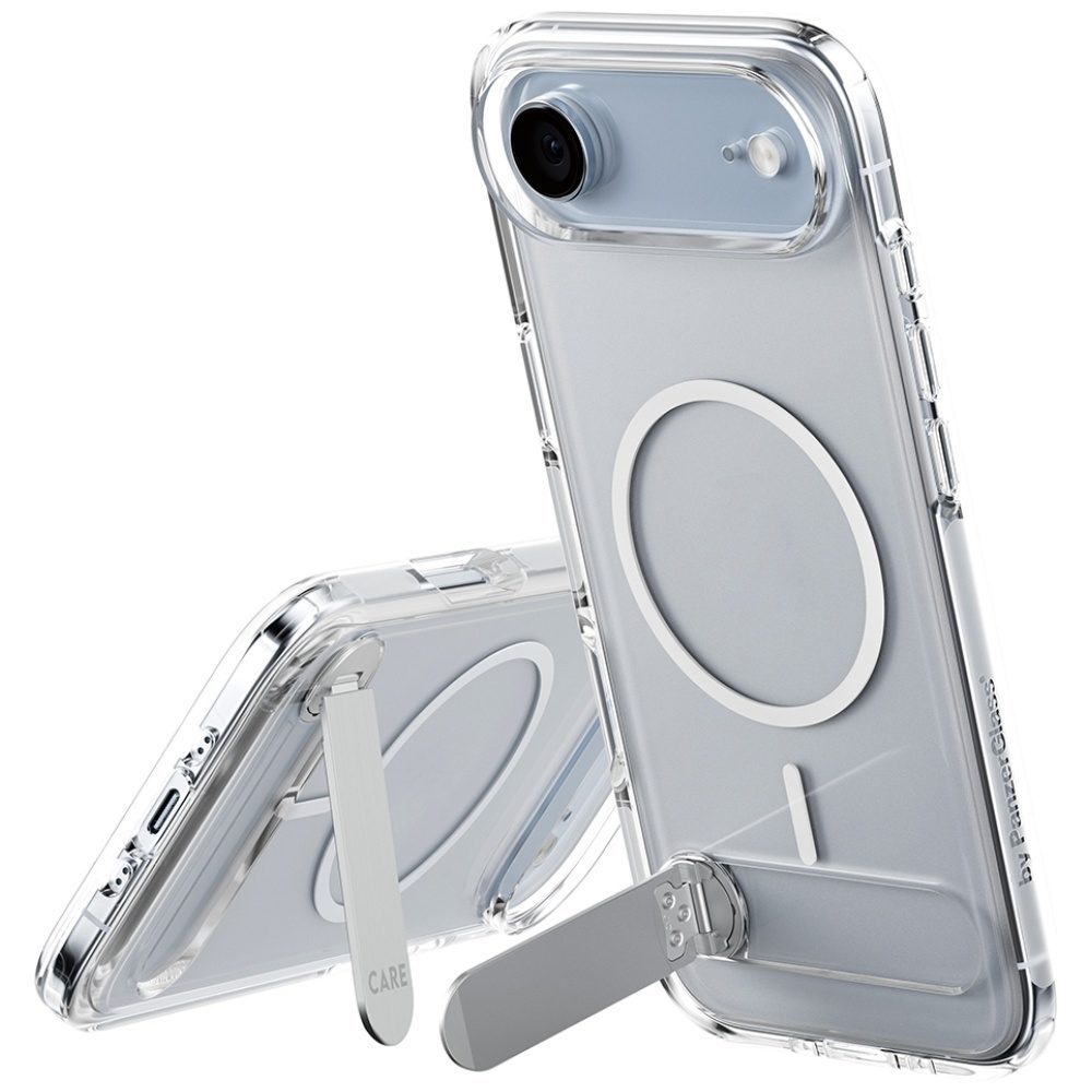 200678_2 CARE by PanzerGlass Feature Case with Kickstand MagSafe for iPhone Air - Cleareng