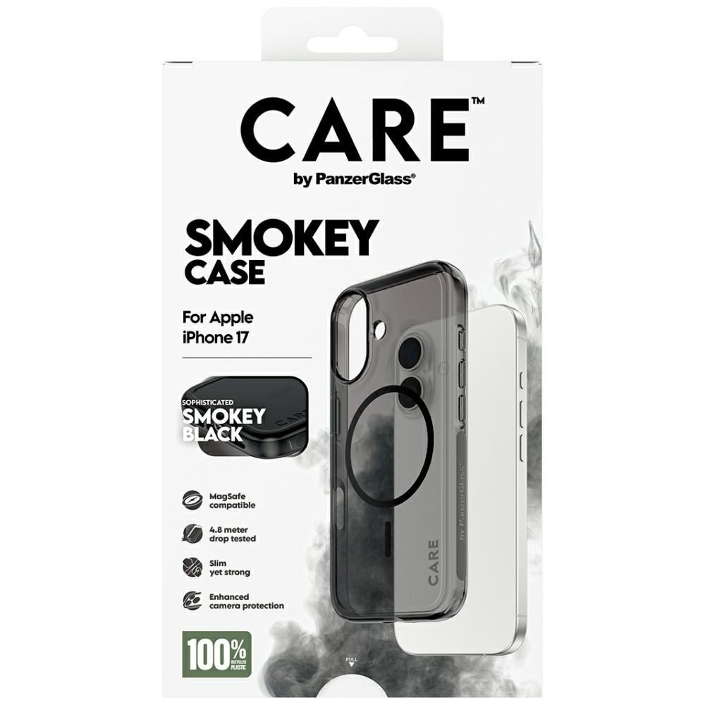 CARE by PanzerGlass Flagship Urban Explorer Case w. Black MagSafe for iPhone 17 - Blackeng