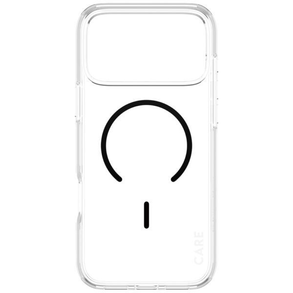 200682_3 CARE by PanzerGlass Flagship Urban Explorer Case w. Black MagSafe for iPhone 17 Pro Max - Transparenteng