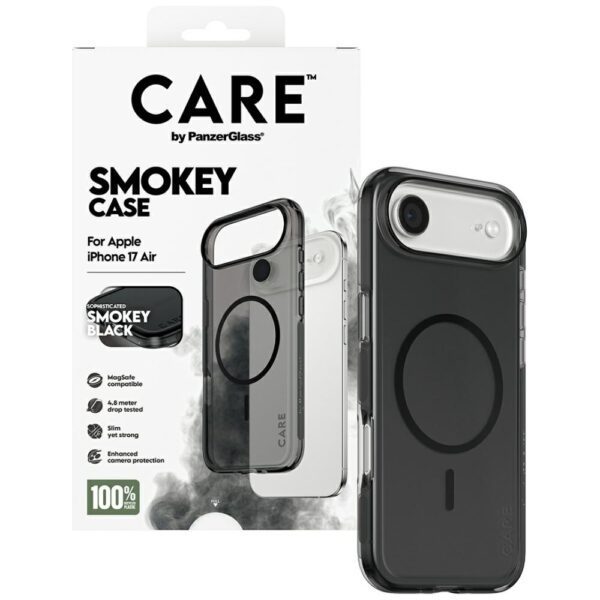 CARE by PanzerGlass Flagship Urban Explorer w. Black MagSafe Case for iPhone Air - Blackeng