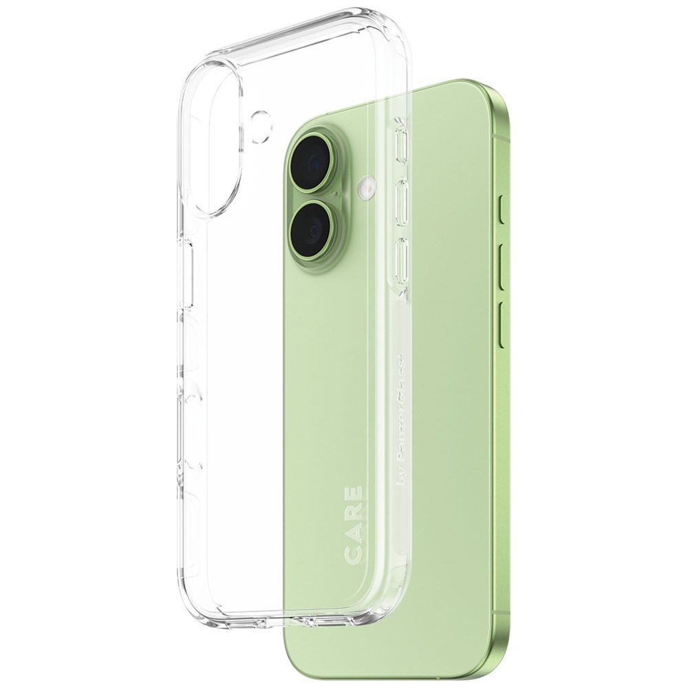200689_2 CARE by PanzerGlass Flagship Urban Explorer Case w. Clear Frame for iPhone 17 - transparenteng
