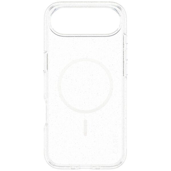 CARE by PanzerGlass Flagship Urban Explorer Case w. White MagSafe for iPhone Air - Clear Glittereng