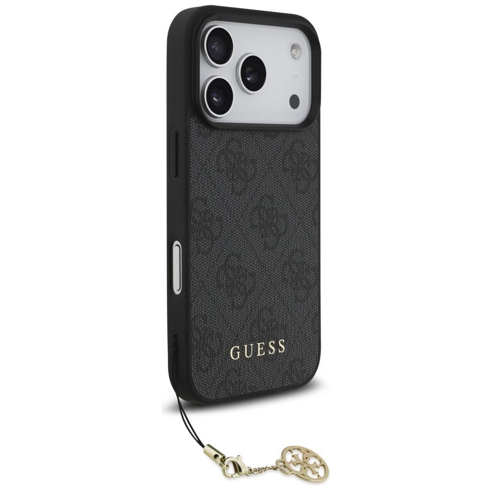 Guess 4G Charms Collection MagSafe case for iPhone 17 Pro - blackeng