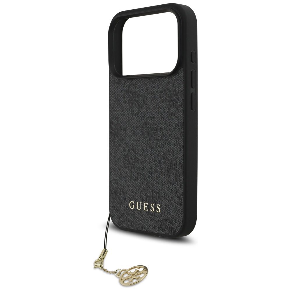 Guess 4G Charms Collection MagSafe case for iPhone 17 Pro - blackeng