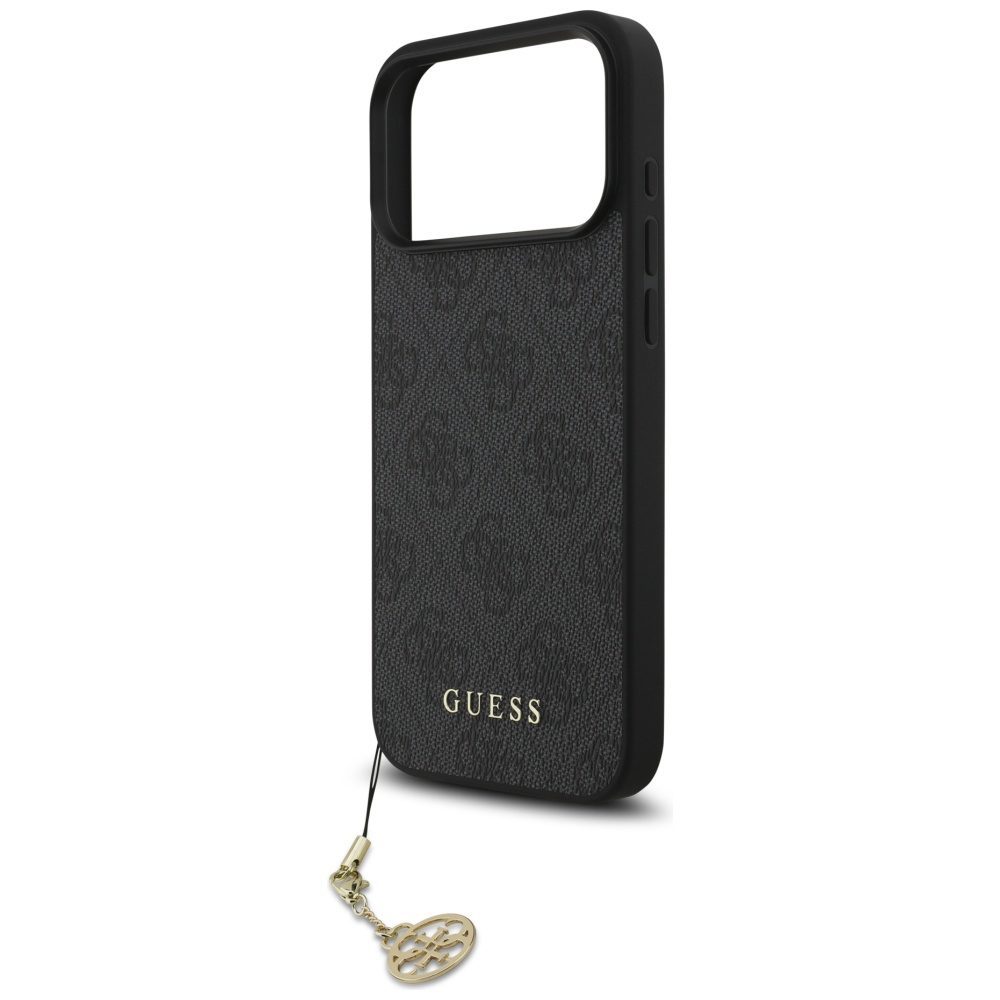 Guess 4G Charms Collection MagSafe case for iPhone 17 Pro Max - blackeng