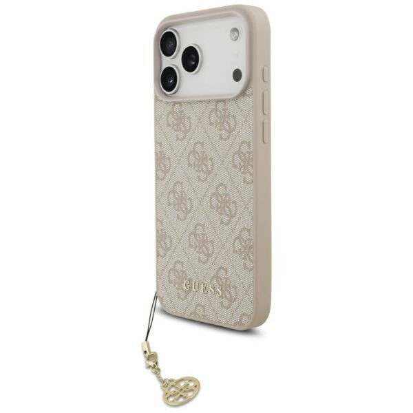 Guess 4G Charms Collection MagSafe Case for iPhone 17 Pro Max - Pinkeng