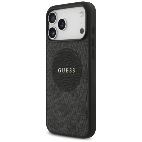 200733_2 Guess 4G Circle Classic Logo MagSafe case for iPhone 17 Pro Max - blackeng