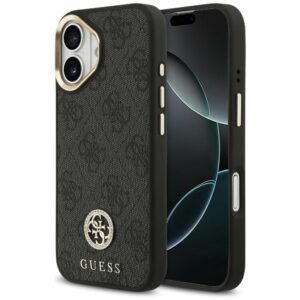 Guess 4G Strass Logo MagSafe case for iPhone 17 - blackeng