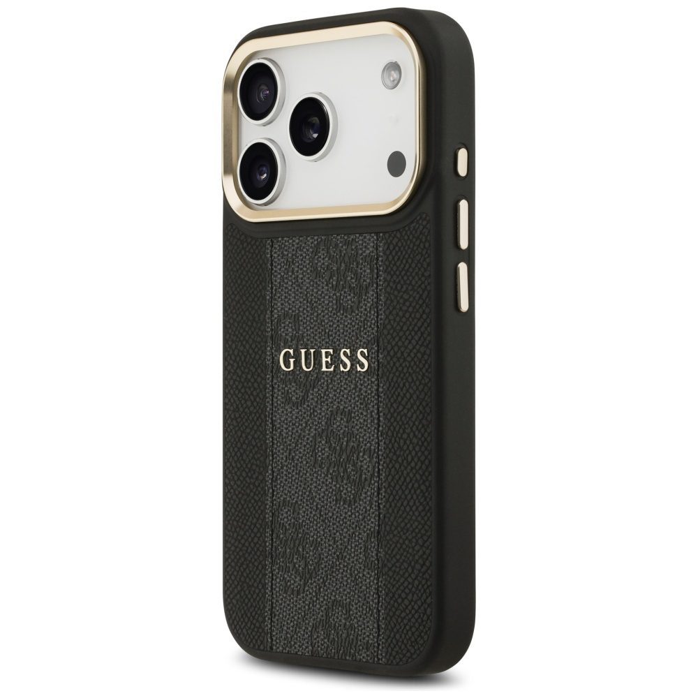 Guess 4G Stripe MagSafe case for iPhone 17 Pro - blackeng