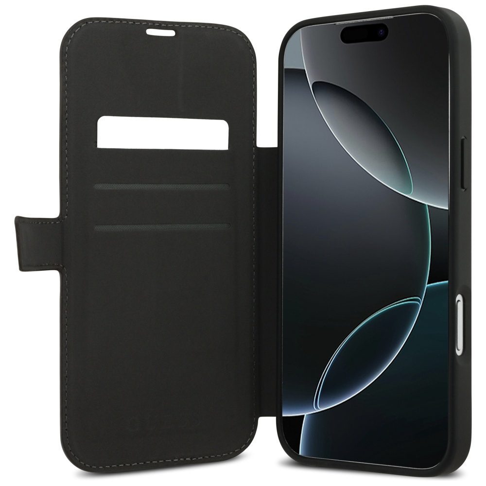 Guess Book 4G Metal Logo Case for iPhone 17 Pro Max - Browneng