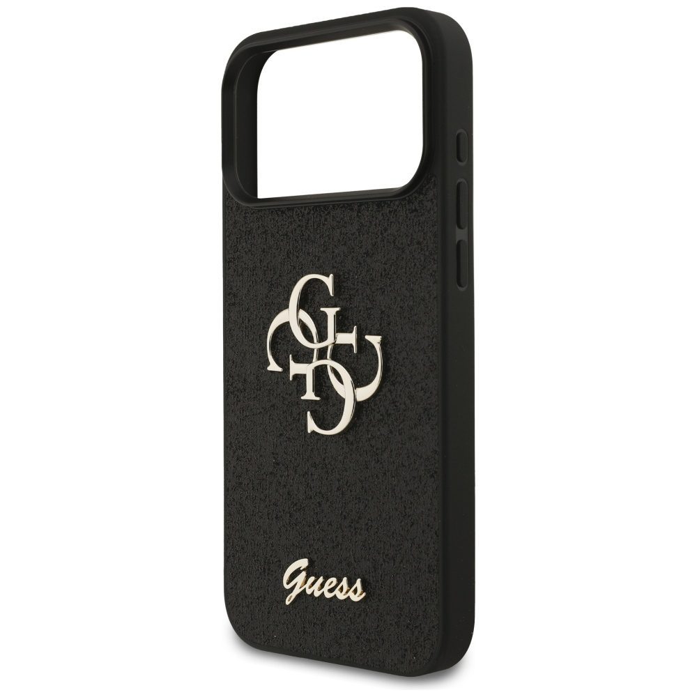 200823_6 Guess Fixed Glitter Big 4G case for iPhone 17 Pro Max - blackeng