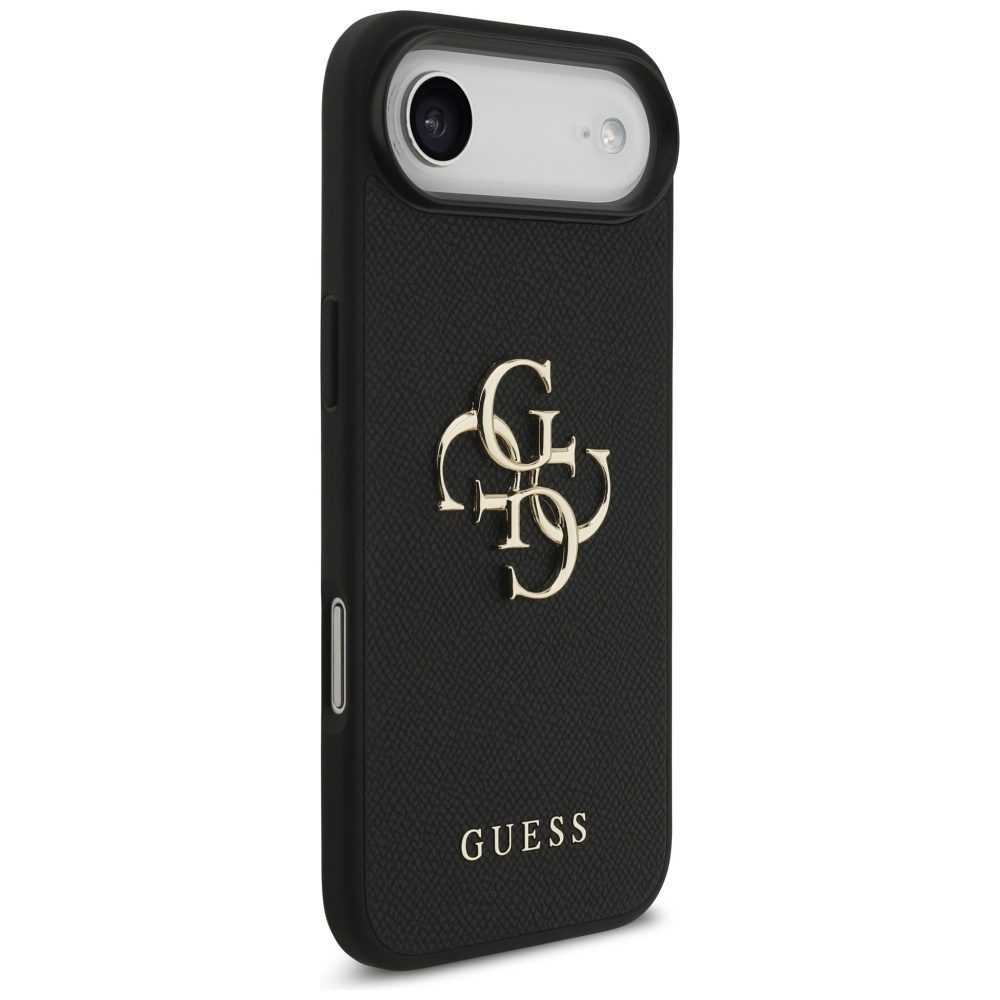 Guess Grained Big 4G & Classic Logo case for iPhone Air - blackeng