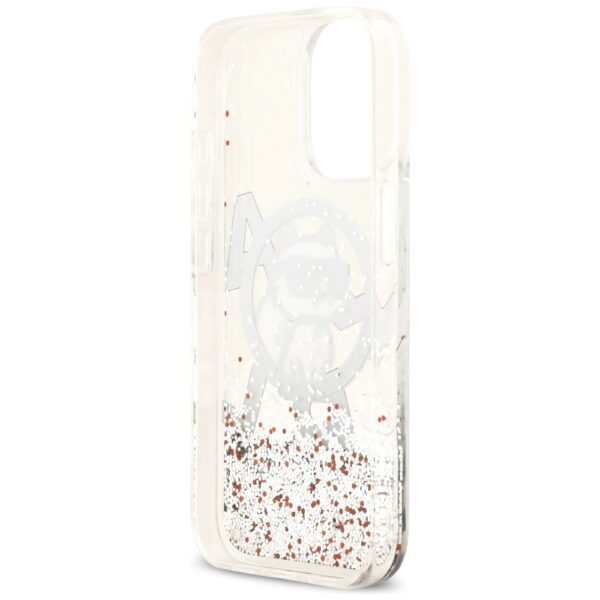 Karl Lagerfeld Liquid Glitter Choupette Logo MagSafe Case for iPhone 17 - Cleareng