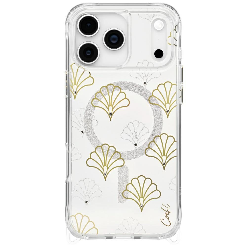 200967_1 Uniq Coehl Maree case for iPhone 17 Pro Max Magnetic Charging - silvereng