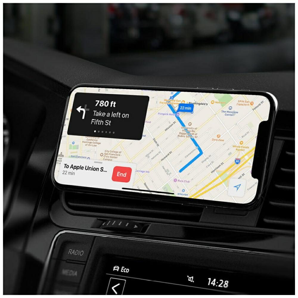 201002_6 Popsockets Car Vent 2 + PopGrip Holder - Blackeng